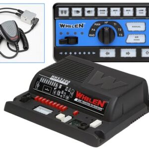 Whelen Siren Amplifier with Slide Switch and Rotary Knob Controller